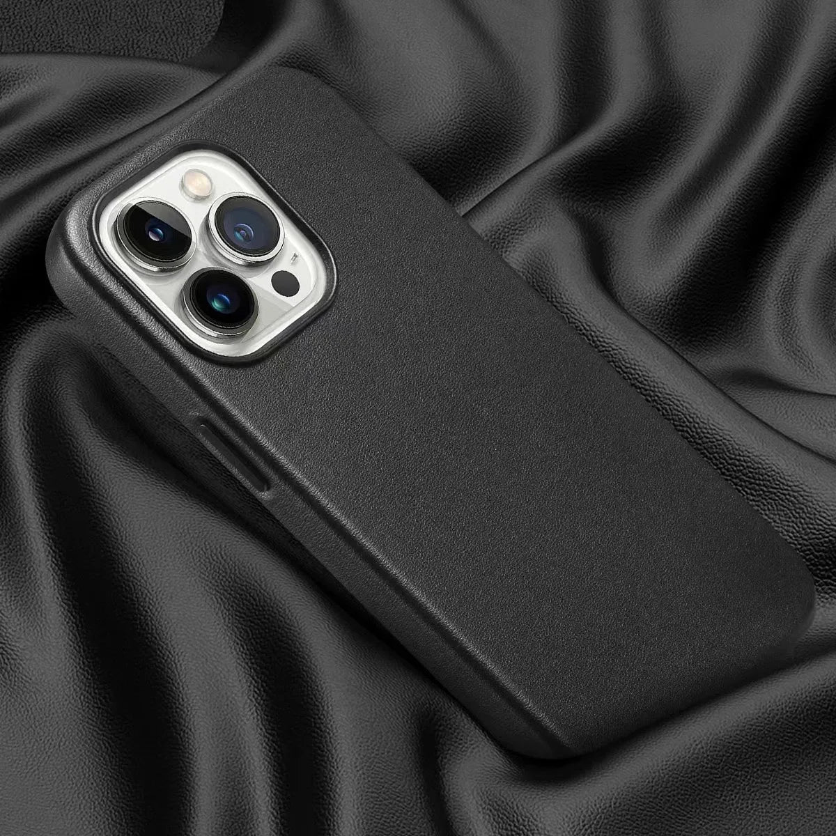 For MagSafe Case for IPhone 17 Pro Max 16 13 12 14 15 Pro Max Air Leather Official Original Magnetic Wireless Charging Cover