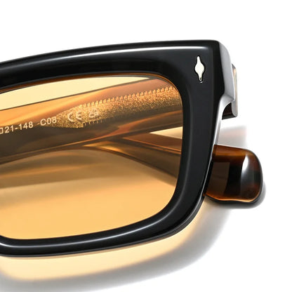 High Quality Handmade Trendy Outdoor SUN GLASSES New Fashion Acetate Sunglasses Men Women Personality Designer Eyeglasses UV400