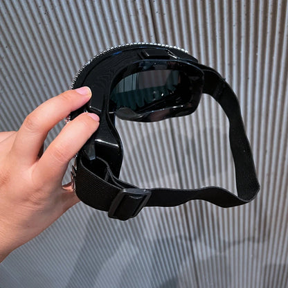 Retro Skiing Goggles Windproof Cycling Motorcycle Goggles Winter Anti-Fog Snowboard Ski Glasses Ski Mask Tactical Goggle Sungla