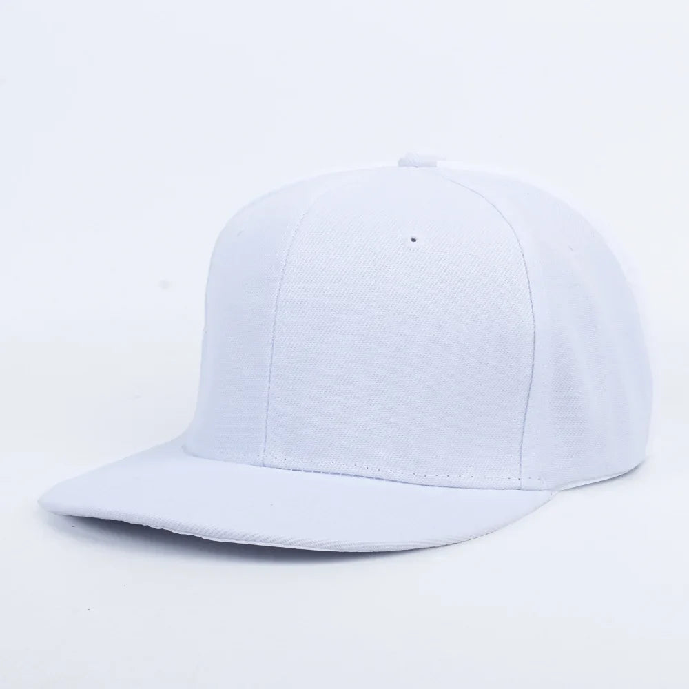 New Hot Sale Cap Plain Snapback Hat High Quality Adult Hip Hop Baseball Cap Men Women Outdoor Leisure Baseball Hat
