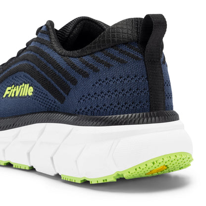 Wide Toe Box Shoes for Men Cushioned Well Extra Wide Width Shoes Non Slip Wide Lightweight Breathable Running Shoes