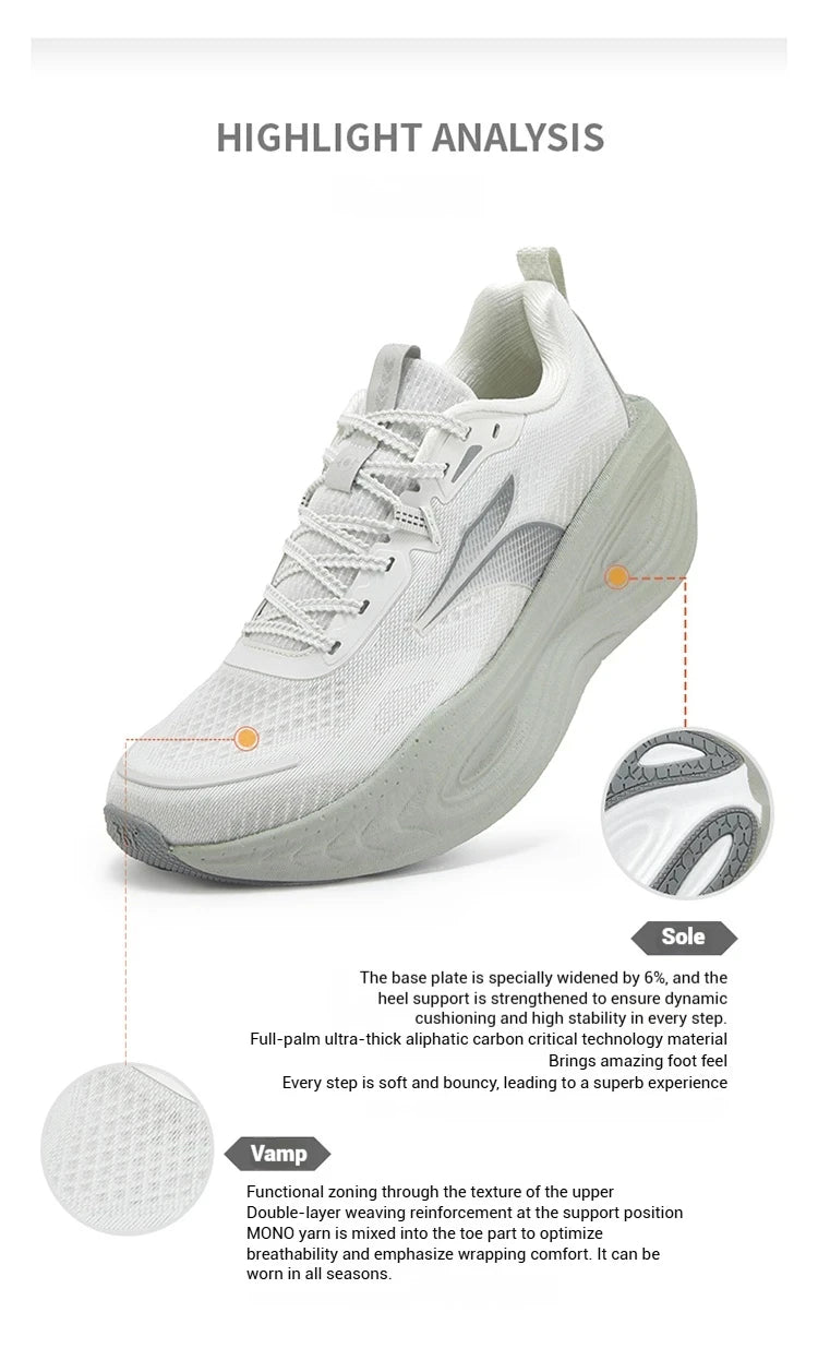 5 Men Running Shoes New Cushioning Thick-soled Breathable Non-slip Outdoor Jogging Male Sneakers 672532212