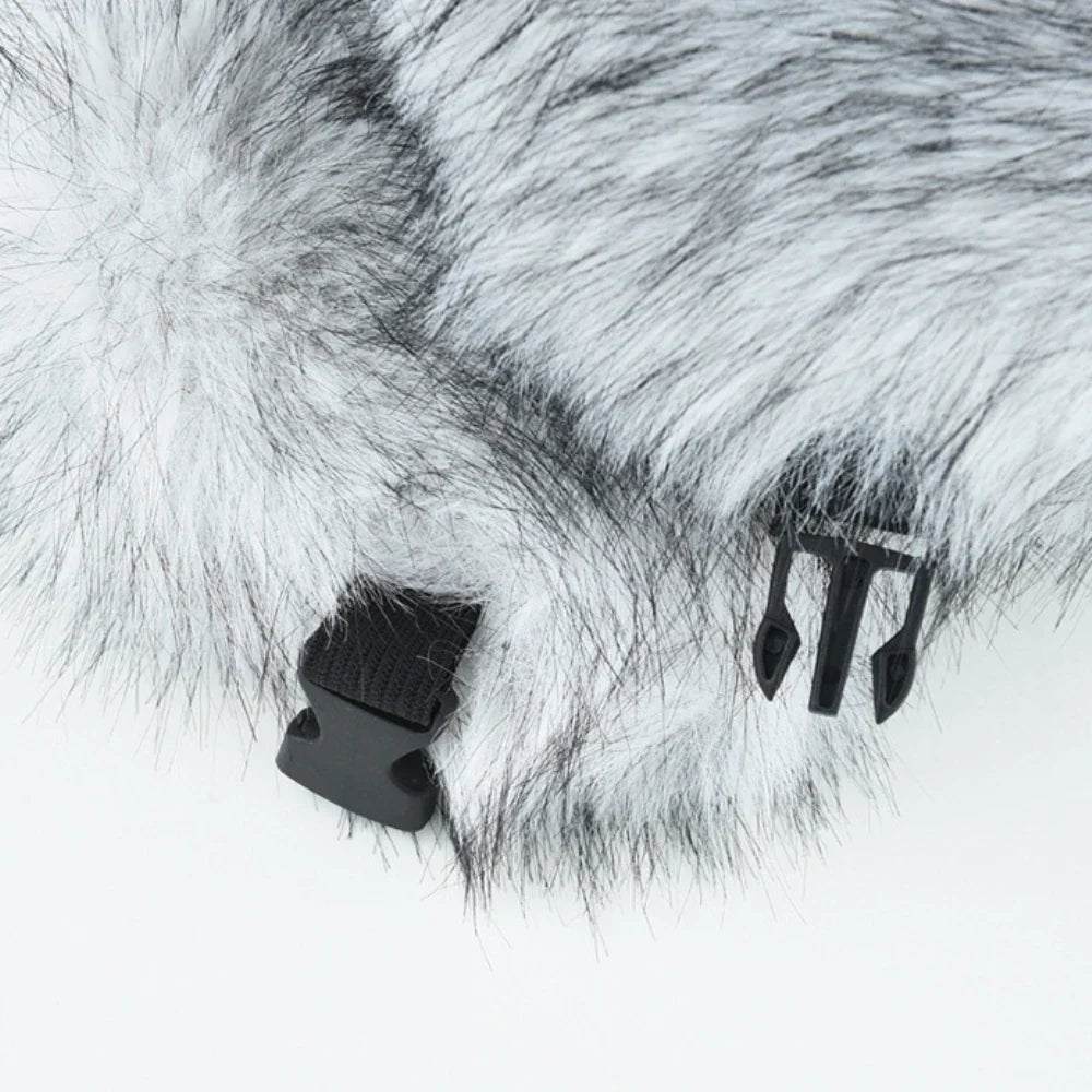 Bumper Hat Thick Warm Winter Fluffy Fur Hats for Men Women Windproof Snow Ski Earflap Cap Male Female Russian Hat Ushanka