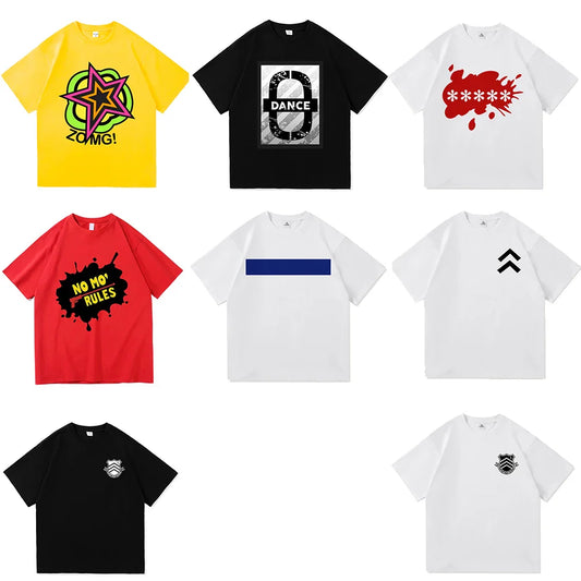 Anime P5 Ryuji Sakamoto T Shirt Ryuji ZOMG Joker Fashion Men/women Clothing Vintage Harajuku High Quality Clothes Cotton Tshirts