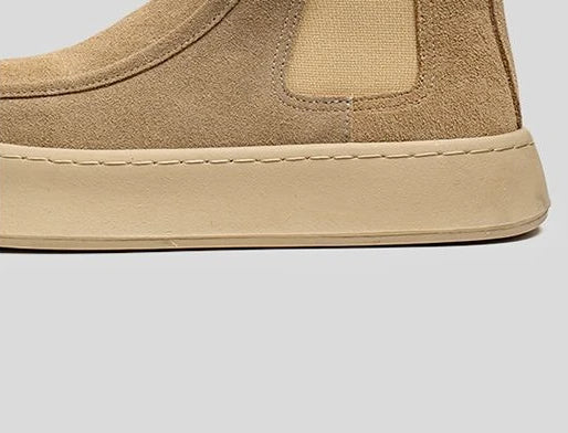 Male Chelsea Shoes Spring Autumn High Cut Platform Men's Booties Boots Classic New Size 44 Trendy 2025 Quality Hot Selling Cheap