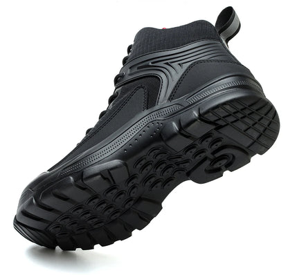 New 2026 Fashion Men Work Safety Boots Anti-smashing Industrial Work Shoes Sneakers Anti-sand Boot Outdoor Ankle Male Footwear