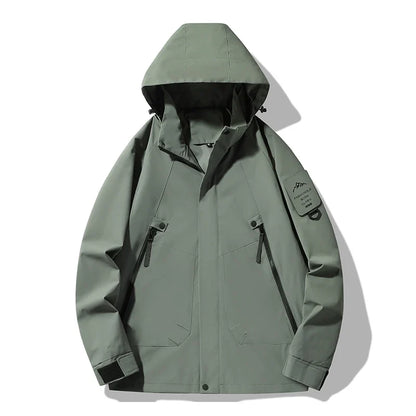 Women's Men's Waterproof Jacket Climbing Hiking Camping Trekking Windbreaker Unisex Outdoor Windproof Rain Coat Antifouling