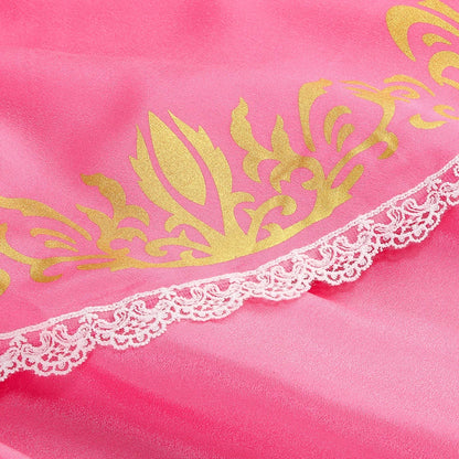 Girls Peach Dress Halloween Princess Cosplay Costume Kids Gowns Children Fancy Outfits