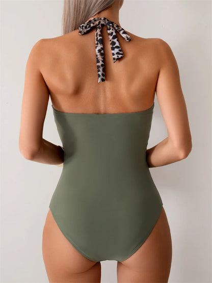 One Piece Solid Swimsuit Women 2026 Plain Ruched Swimwear Slim V Neck Bodysuit Female Bathers Bathing Swimming Swim Beach Summer