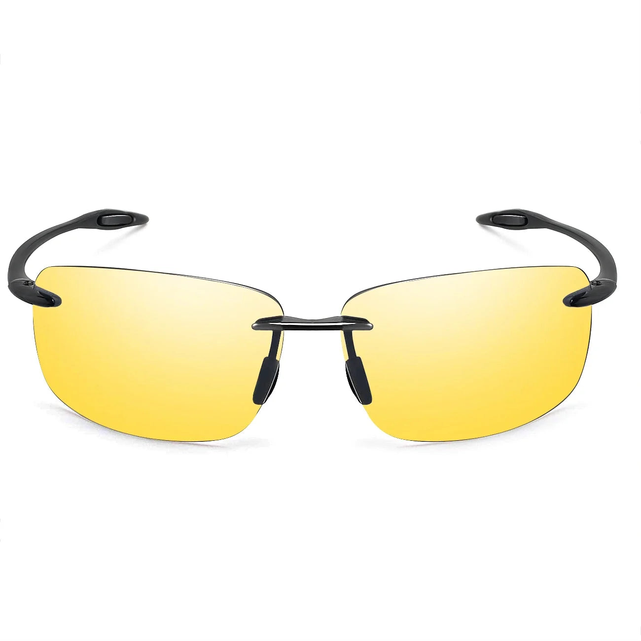 Sports Sunglasses for Men Women Tr90 Rimless Frame for Running Fishing Golf Driving MJ8009