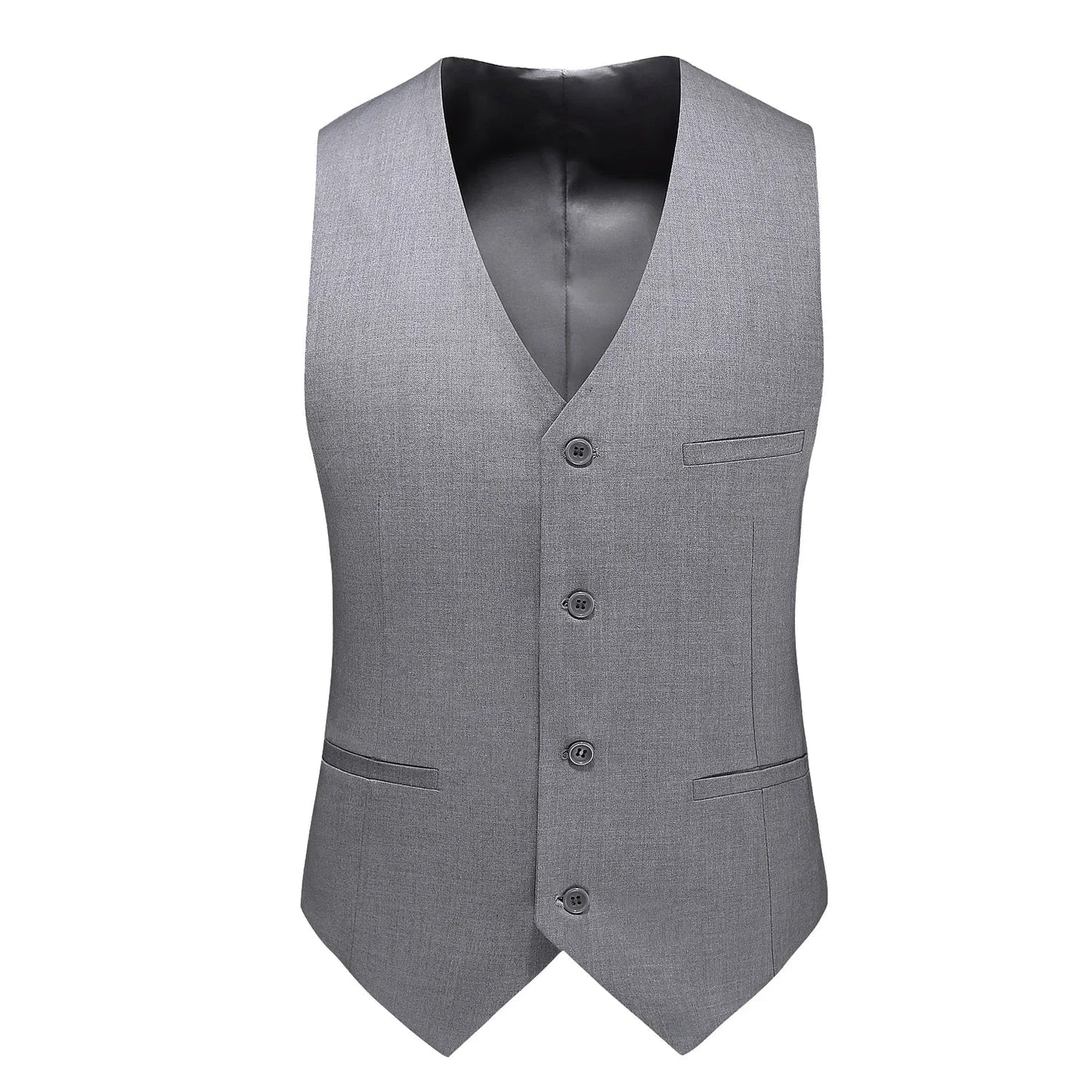 Vest for Men 17 Colors Solid Color Slim Single Breasted Waistcoat Business Fashion Casual High Quality Men Clothing Suit Vests