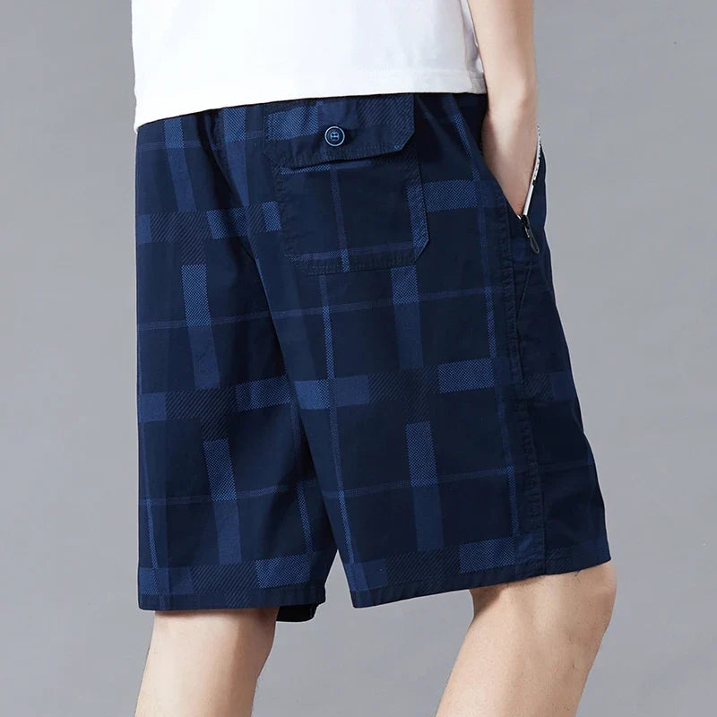 Summer Men's Beach Shorts Loose Casual Sports Jogger Shorts Big Size 6XL Man Print Shorts Swimsuit Quick Dry  Board Shorts