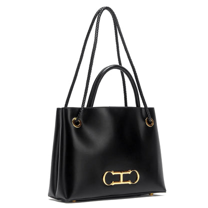 Minimalist Solid Color Stylish Classic Large Capacity Solid Color Women's Shoulder Bag Business Commuter Women's Tote Bag