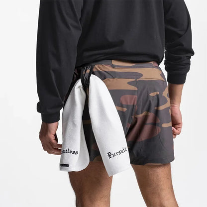 Mens Gym 2 in 1 Jogger Sport Short Pants Man Quick Dry Running Workout Basketball Shorts Male Gym Fitness Sweatpant Bottoms
