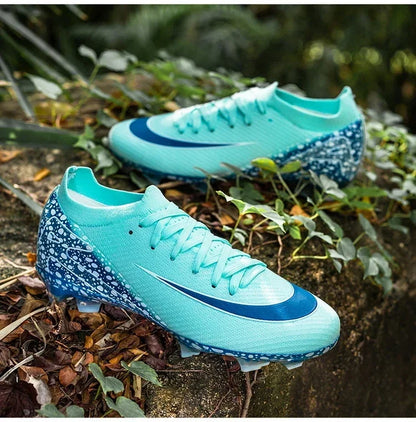 New Men Professional Unisex Soccer Shoes Sport Ultra-light Football Boots Cleats Grass Non-slip Training Match FG/TF