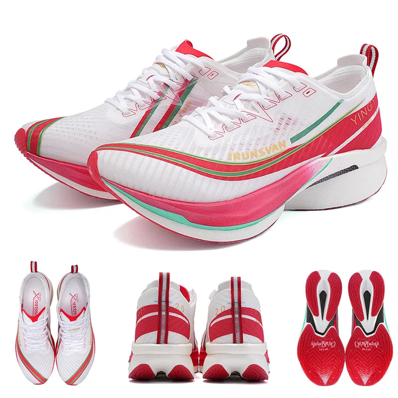 2026 Carbon Shoes Trail Running Shoes Marathon Air Cushion Men Sports Running Shoes Original Trendy Casual Unisex