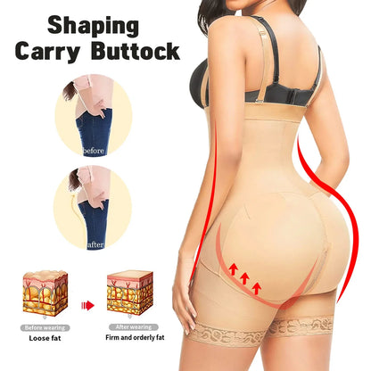 New Arrival High Compression Fajas Abdominal Board Post Surgery  Strapless Figure Corrector Tummy Control  Waist Body Shapewear