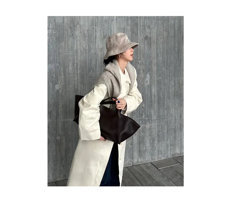 Wings Bags for Women Luxury Designer Handbags Cowhide Canvas Tote Bag Large Capacity Can Shoulder Crossbody Purse Travel New