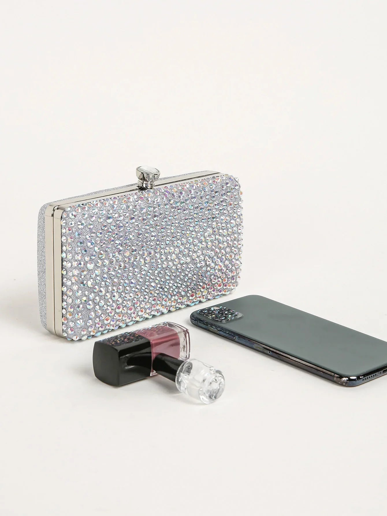 Women's evening bag, luxury sequin evening bag, suitable for carnival use, sparkling wedding handbag, gorgeous