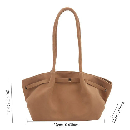 Autumn Women Leisure Shoulder Bag Comfortable and Versatile Texture Crossbody Tote Handle Bag Fashion Luxury Simple Storage Bag