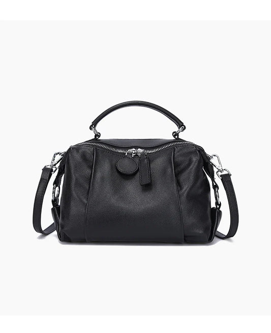 Women Natural Cow Genuine Leather Shoulder Bags Women Cowhide Bag Lady Soft Design Female Luxury Handbag for Ladies High Quality