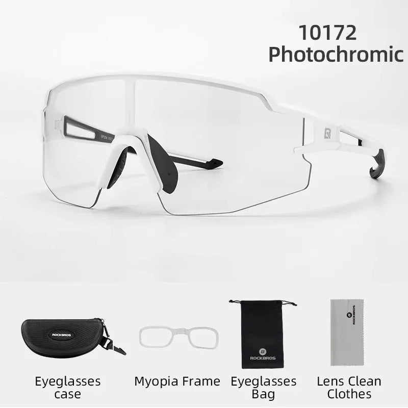 Cycling Glasses Polarized UV400 Protection Bicycle Sunglasses Men Women Photochromic MTB Road Bicycle Goggles Eyewear
