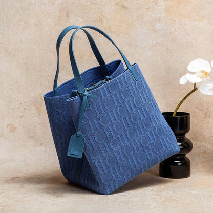 Tote Bag New Large Capacity Black Simple Knitted Shopping Bag 27*20*28cm