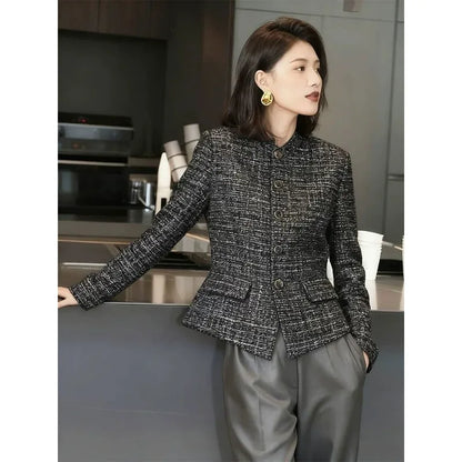 2025 Autumn Chic Temperament High-end Design Blazer for Women