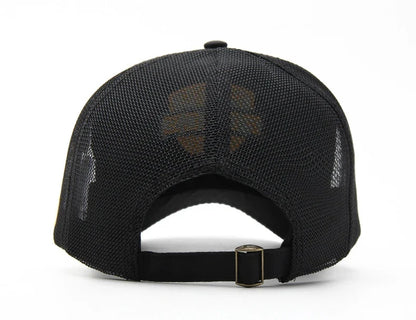 Summer Men Mesh Baseball Cap Outdoor Sport Letter Snapback Hat for Women Unisex Breathable Caps Hip Hop Trucker Hats Summer Men