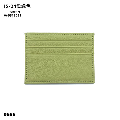 Porte-cartes en cuir de vachette avec logo personnalisé pour femme et homme, sac à cartes fin en cuir véritable, gravure du nom, portefeuille de luxe décontracté