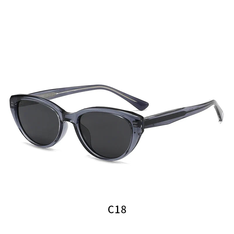 New Sweet Simple and Stylish Cat Eye Sunglasses UV Protection Reading Glasses Women Customizable Prescription 99022