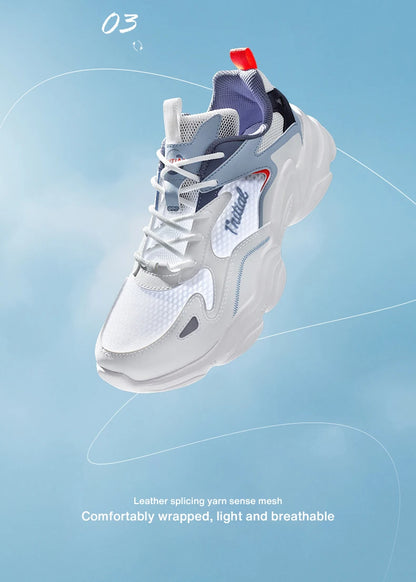 Men Sport Shoes Breathable Stitching Retro Casual Thick Bottom Height Increasing Male Sneakers 672326774