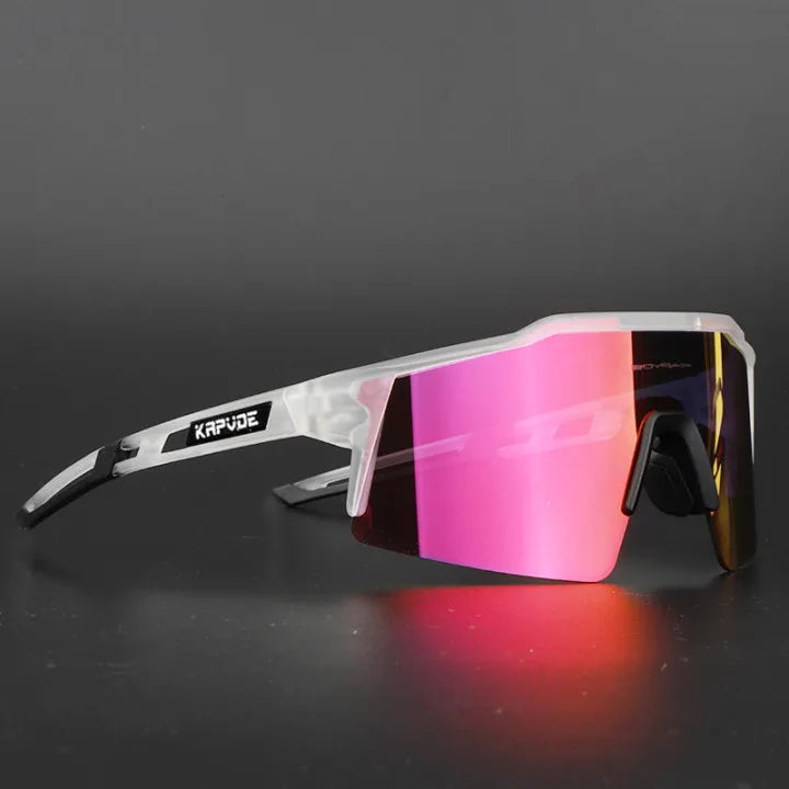 Cycling Sunglasses UV400 Cycling Glasses Polarized Built-in Myopia Frame Man Bicycle Eyewear Outdoor MTB Bike Goggles