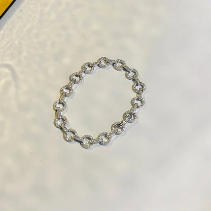 2025 Original Full Moissanite Tennis Bracelet for Woman Man 925 Silver Pass Diamond Tester Link Chain Bracelets 14-20cm