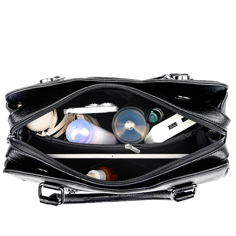 Women Bags Luxury Handbags Fashion Totes Ladies Shoulder Bags High Quality PU Leather Casual Totes Top Handle Shoulder Messenger