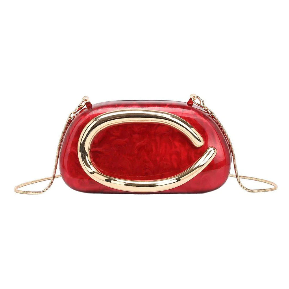 Fashion Women's Handbag Bride Metal Gold Women Luxury Evening Banquet Clutch Bag Shoulder Wedding Purse Party Crossbody Bag