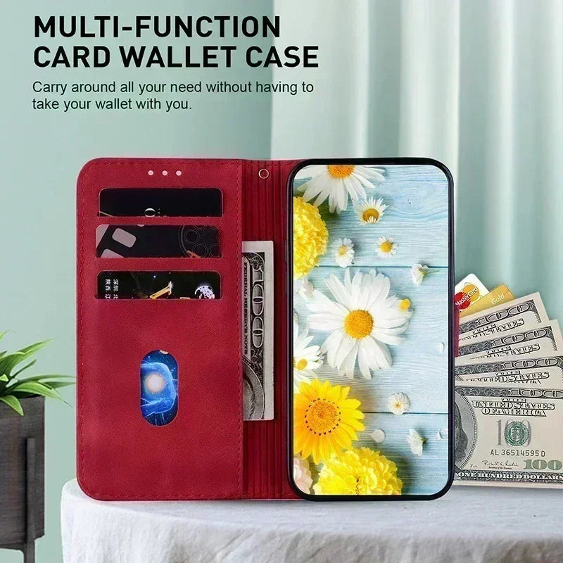 Leather Phone Case For iphone 15 14 13 12 11 Pro Max XS XR 7 6 6 6s Plus SE SE3 se4 2024 Wallet Lanyard Cover
