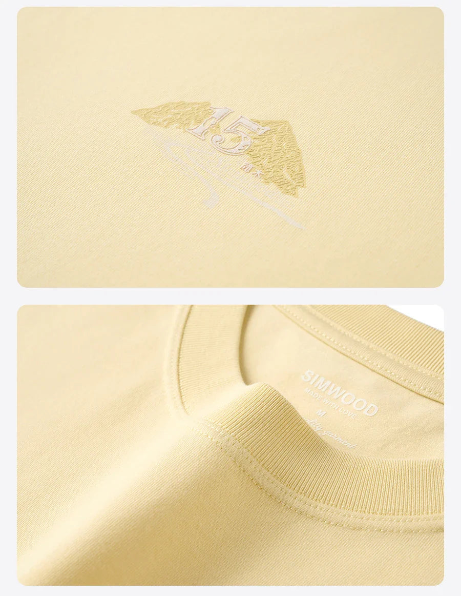 2026 Summer New 【Oversize Short Length】 Cooling T-Shirt 230gsm Crew Neck Moisture-wicking Breathable Tops Men