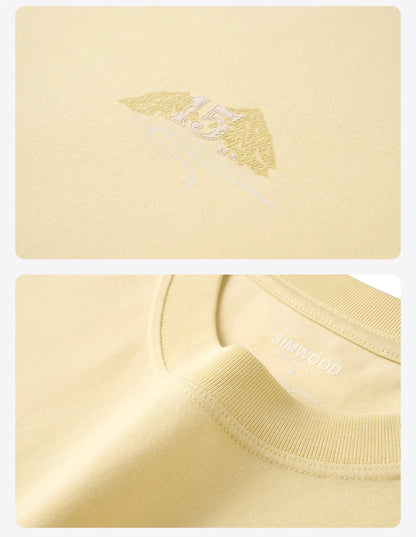 2026 Summer New 【Oversize Short Length】 Cooling T-Shirt 230gsm Crew Neck Moisture-wicking Breathable Tops Men