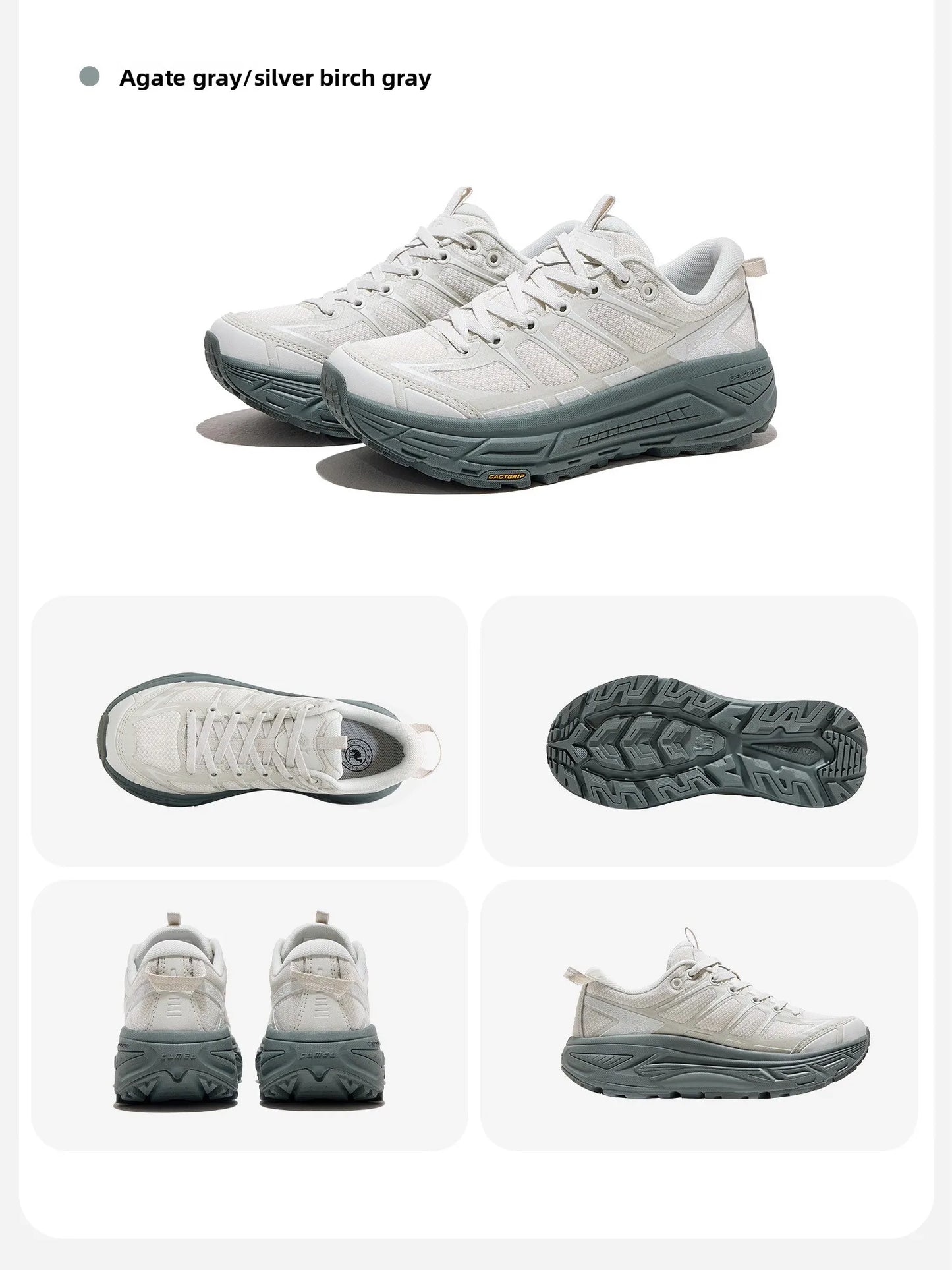 Carbon Zero Sports Shoes Men's and Women's Lightweight Outdoor Casual Shoes Thick-soled Jogging Shoes for Men