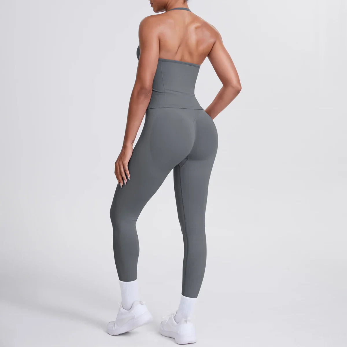 2 Piece Yoga Clothes Women Tracksuit Athletic Wear Pilates Fitness Suit Gym Workout Push Up Clothes Sports Bra Leggings Suit