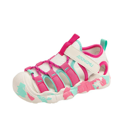 New Girls Sandals Children Water Shoes Cute Outdoor Non-slip Kids Sports Shoes Girls Boy Sandals Sneaker 4 To 12 Years