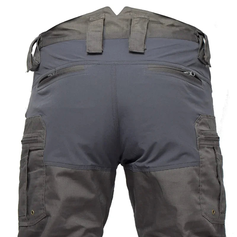 P40 Waterproof Tactical Cargo Pants Men Resistant Multiple Pockets Combat Training Trousers Outdoor Camouflage Paintball Pants