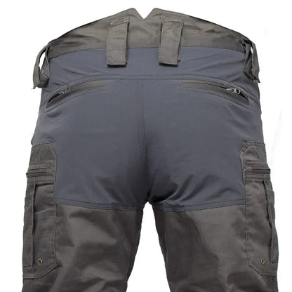P40 Waterproof Tactical Cargo Pants Men Resistant Multiple Pockets Combat Training Trousers Outdoor Camouflage Paintball Pants