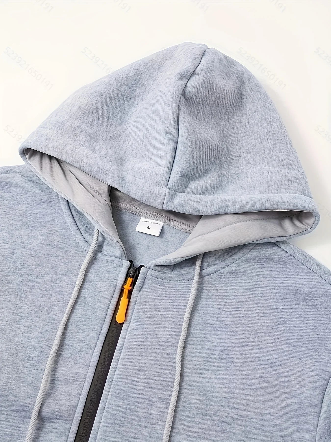Men autumn and winter New Hoodies Long Sleeve Sweatshirt pocket Zipper Design Hooded Sweatshirt  Men Sportswear Casual Jacket