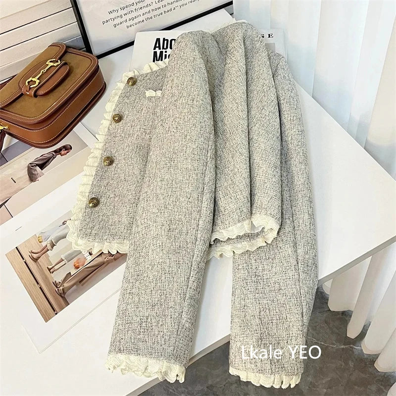 Women's Suit Coat 2025 Spring Autumn Temperament Fashion Ladies Blazer Jacket High Quality Be All-match Lady Loose Outerwear