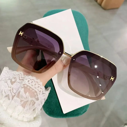 2025 New Sunglasses Women Colorful Polarized Anti-ultraviolet Sun Glasses Ladies Square Luxury Eyewears Oculos De Sol UV400