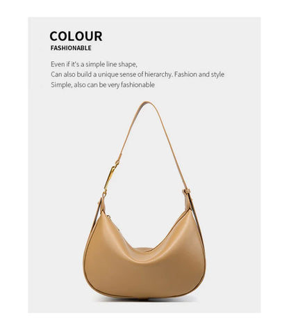 100% Genuine Leather Women's Tote Bag Luxury Brand Designer Women Shoulder Crossbody Bag High Quality Cowhide Female Handbags