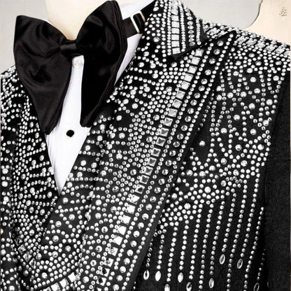 Suit For Men Exclusive Design Wedding Suit, Men's Suit, Party , Prom Men Tuxedo, Stone Embroidered Tuxedo