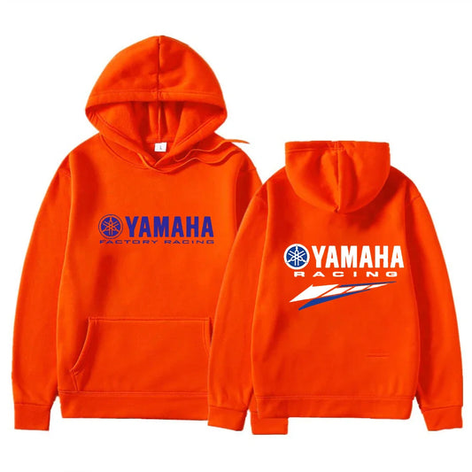 The new 2026 Yamaha autumn and winter hooded sweater, available in both men's and women's sizes, including extra large, is comfo